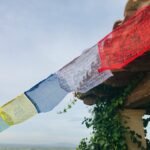 wie gebetsfahnen im wind