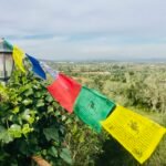 Gebetsfahnen im Wind